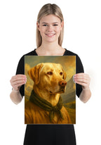 Personalisiertes Haustier-Poster im KI-Kunststil