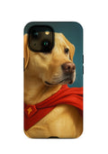 Personalisierte iPhone-Hülle mit KI-Haustierporträt