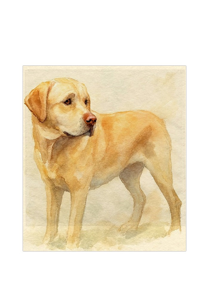 Personalisiertes Hundehalstuch mit dem Porträt deines Hundes