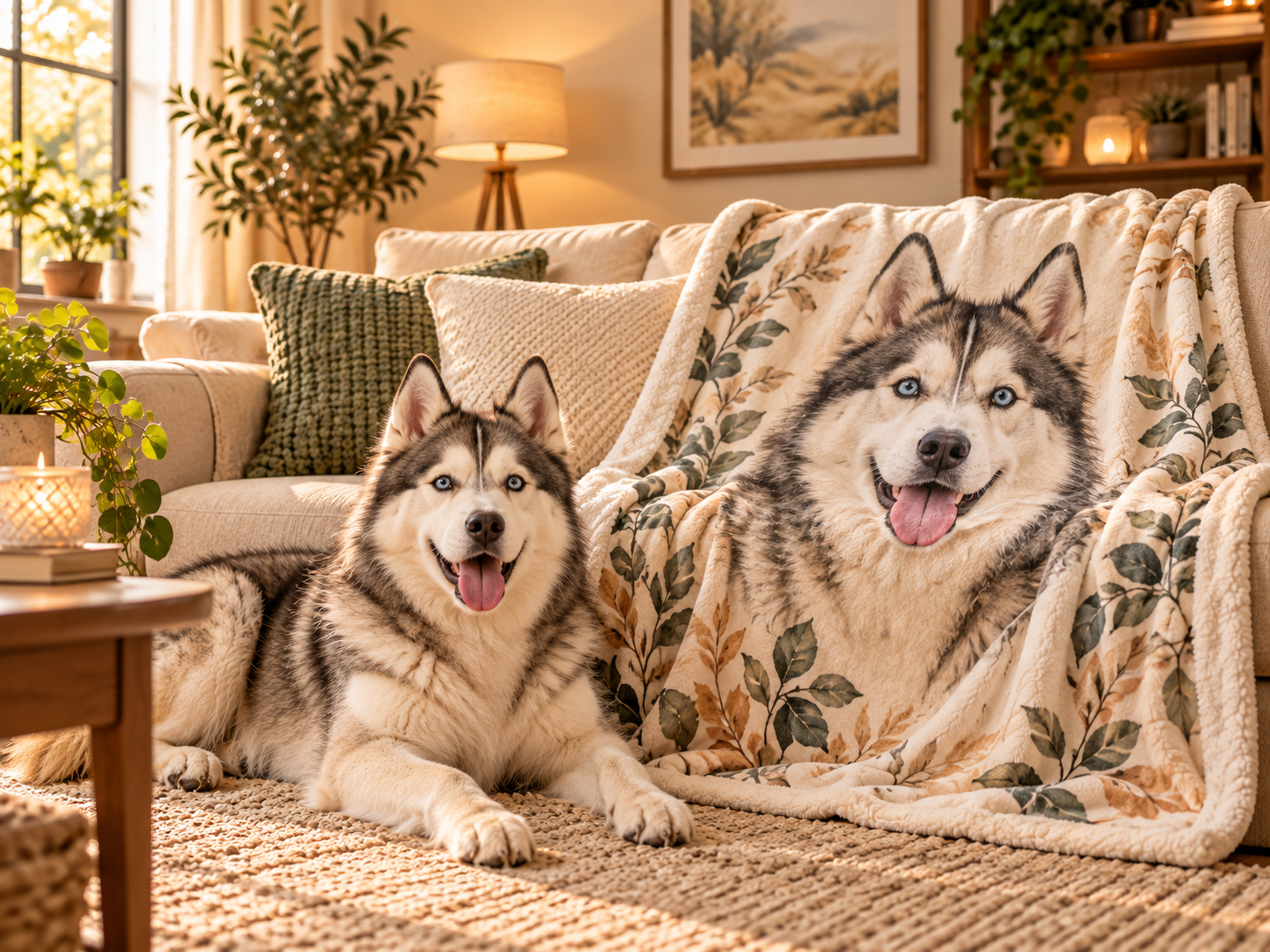 Personalisierte Decke